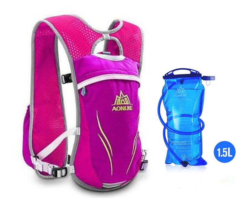 AONIJIE Running Marathon Hydration Nylon 5.5L Outdoor Running Bags Hiking Backpack Vest Marathon Cycling Backpack - Korvel