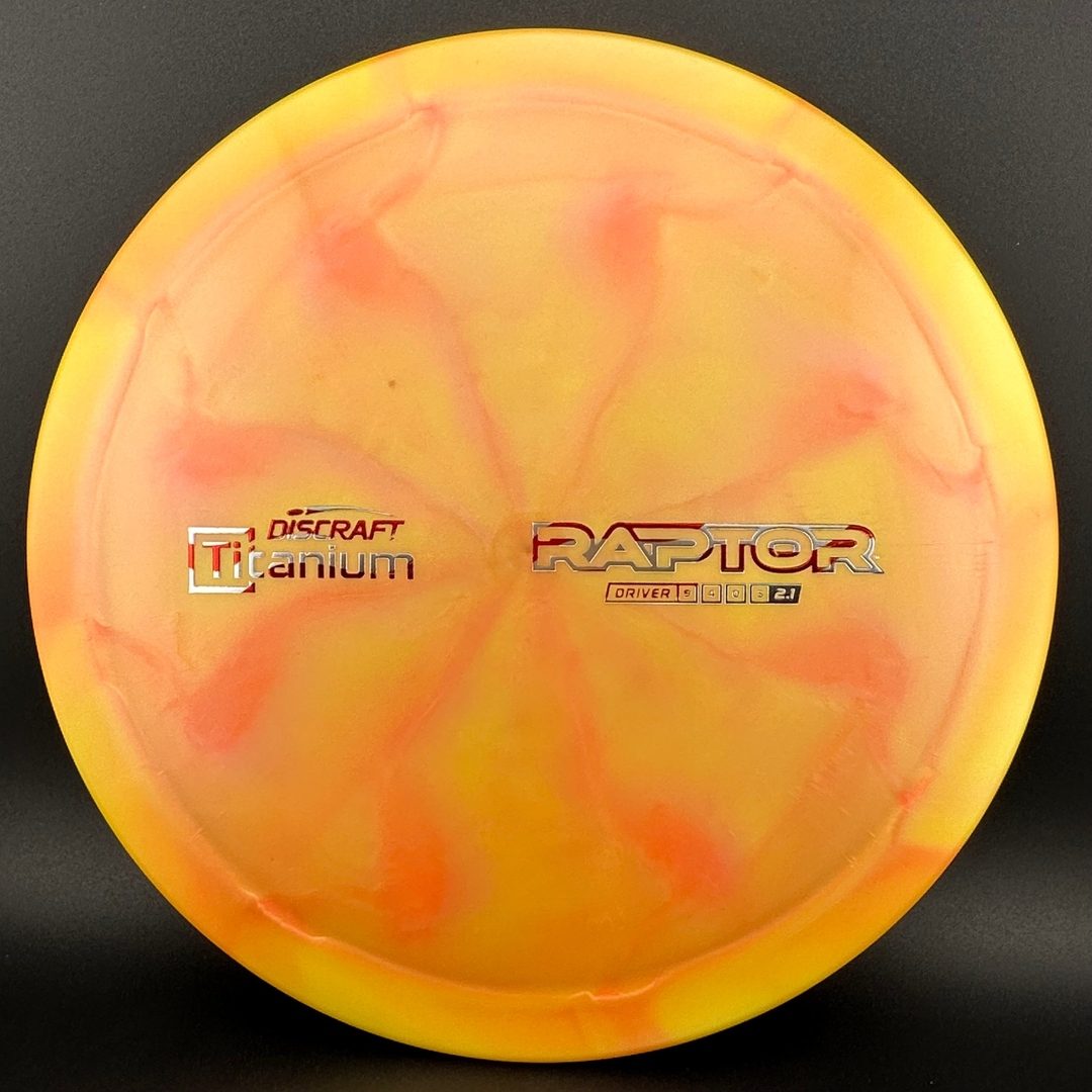 Controlador de Disco de Golf Titanium Swirl Raptor