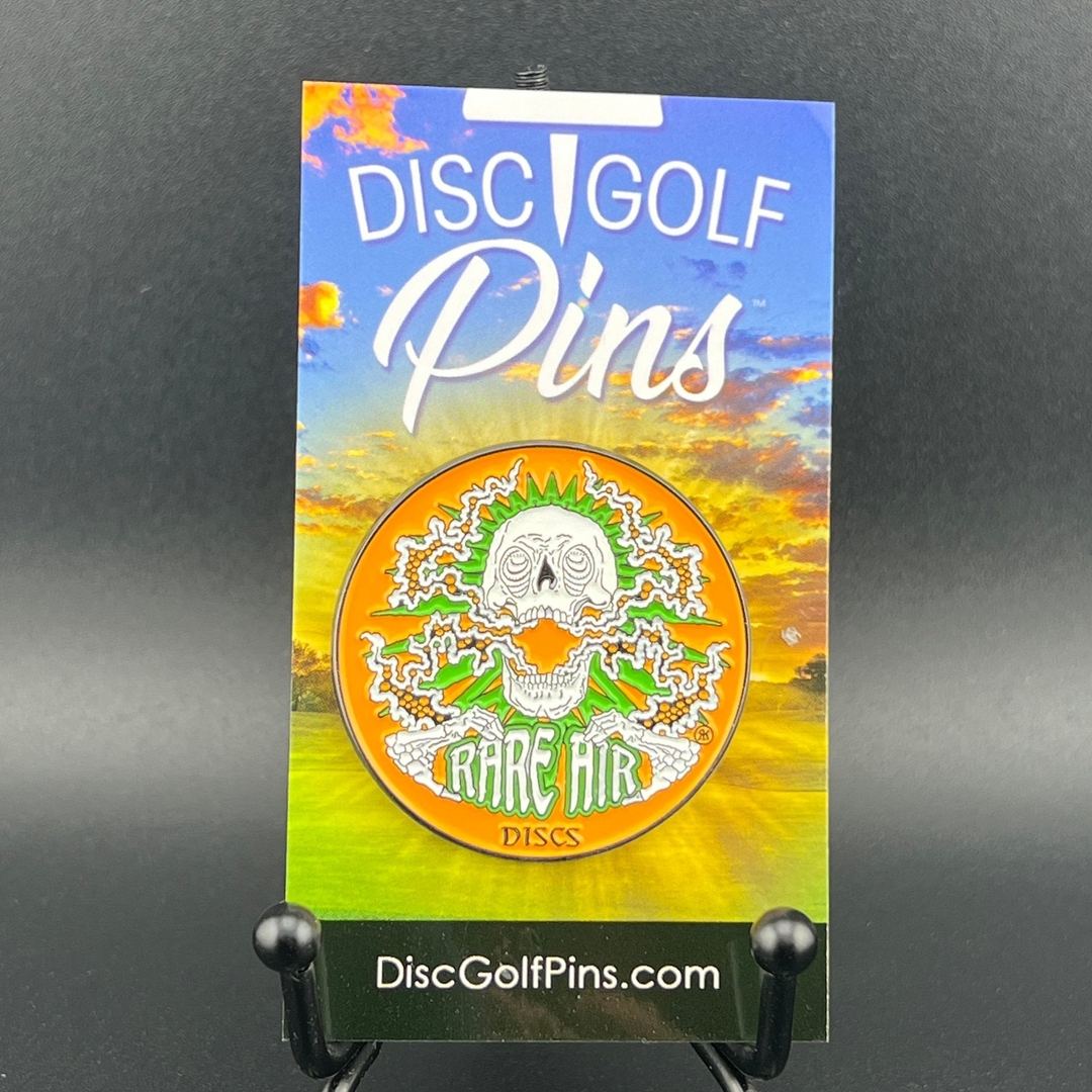 RAD Skull Pin - Glow in the Dark