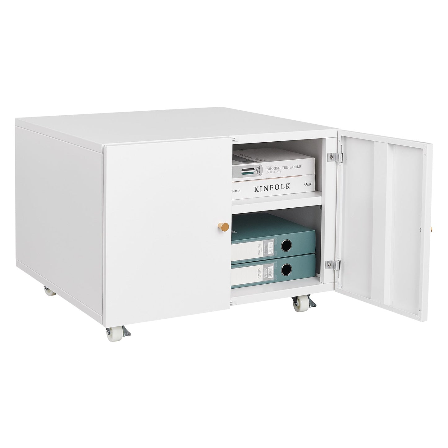 Office furniture Copier Cabinet white mobile pedestal file Printer Stand - Korvel