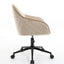 Velvet Office Desk Chair, Modern Home Desk Chair with Wheels , Vanity Chairs for Living Room, Bedroom,Study Room - Korvel