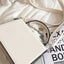 Chain PU Leather Detachable Shoulder Strap Handbag - Korvel