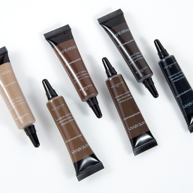 Handaiyan Styled Eyebrow Gel Waterproof and Non Halogenic Liquid Eyebrow Dyeing Cream Wild Eyebrow Holder - Korvel