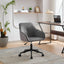 Velvet Office Desk Chair, Modern Home Desk Chair with Wheels , Vanity Chairs for Living Room, Bedroom,Study Room - Korvel