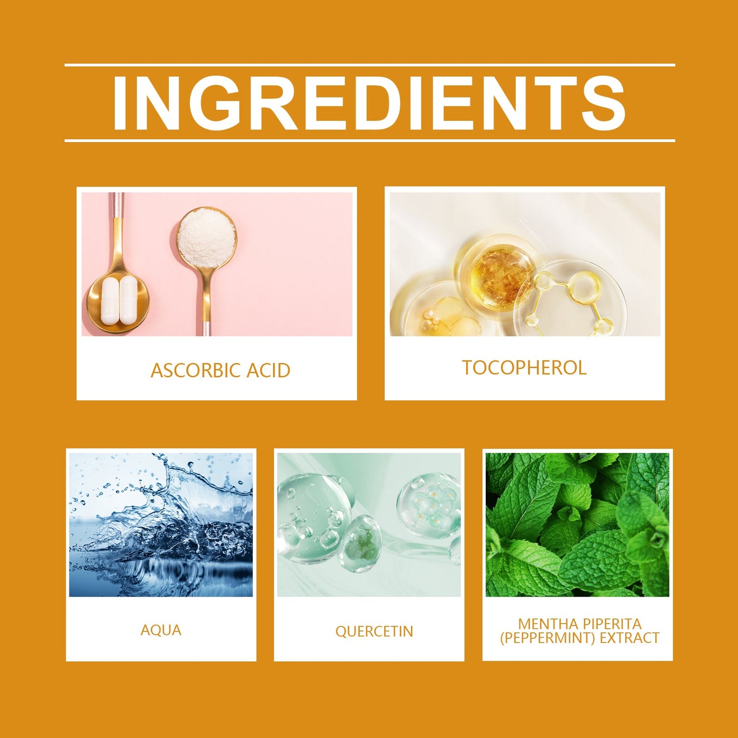 Vitamin C Essence, Facial Gentle Brightening Deep Moisturizing Repair Nourishing Skin Care Essence - Korvel