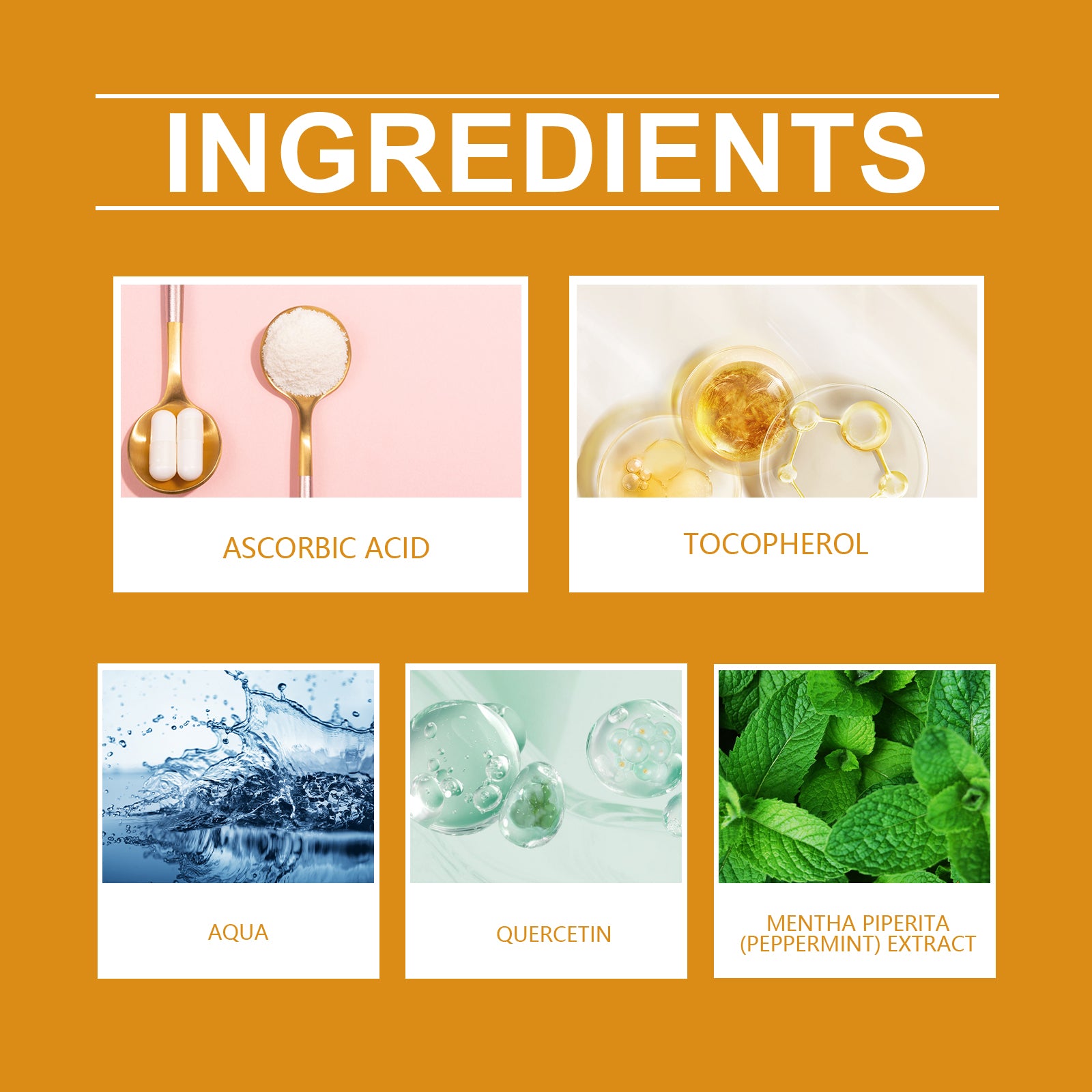 Vitamin C Essence, Facial Gentle Brightening Deep Moisturizing Repair Nourishing Skin Care Essence - Korvel