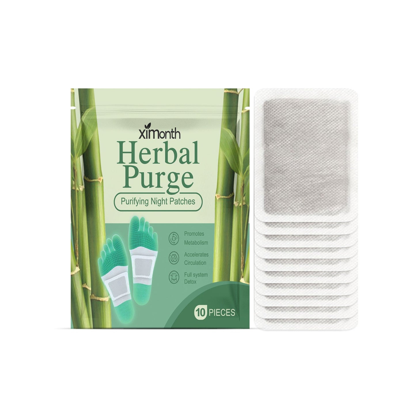 Herbal Purge Purifying Night Patches for Foot Care