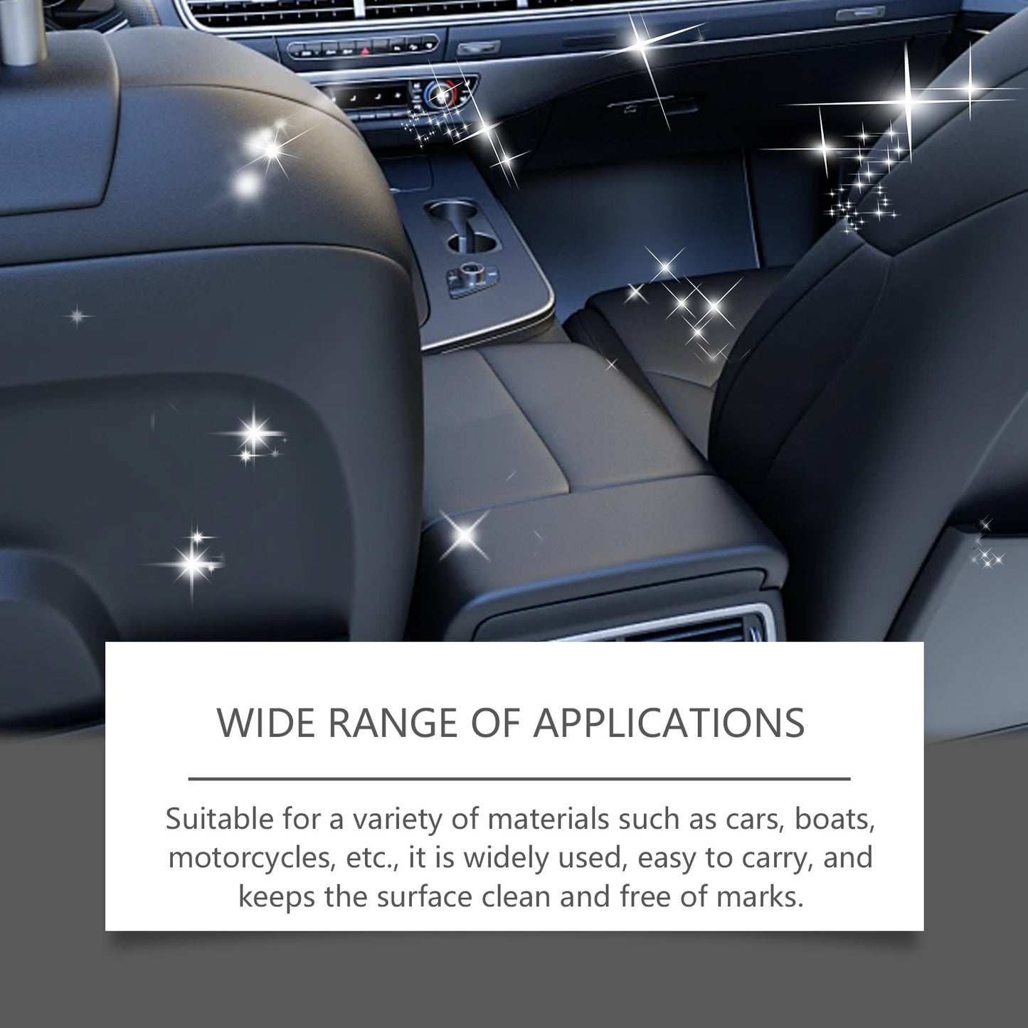 Premium Car Leather Cleaning Sponge for Luster Restoration