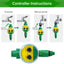 Outdoor plastic garden hose equipped with electronic automatic irrigation timer - Korvel