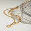 18K Gold-Plated Stainless Steel Chain Bracelet - Korvel