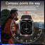 GZYR 2.01" Screen Smart Watch Men Bluetooth Call 600 mAh Sports Waterproof Heart rate Blood Oxygen SmartWatch For Huawei Xiaomi - Korvel
