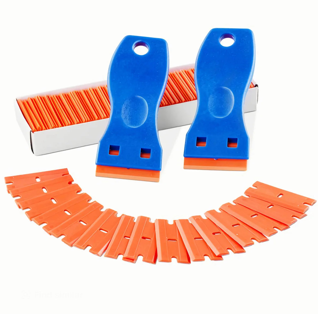 ScrapeMate Blade Set - Premium Plastic Razor Scraper Tool