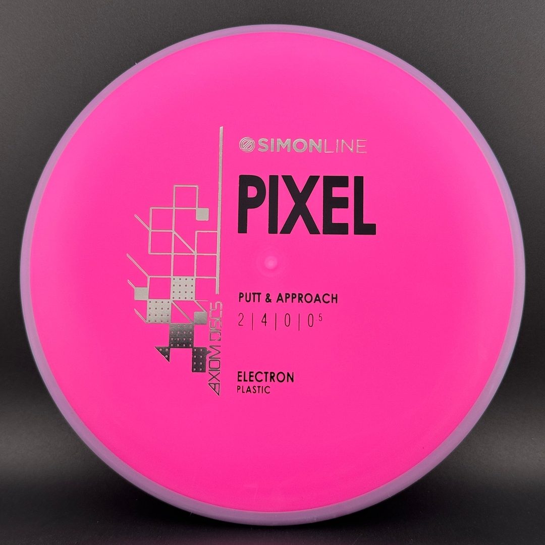 Medium Electron Pixel - Simon Line Disc Golf Putter