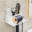 Wall-Mounted Hair Dryer Cover - No Holes Required