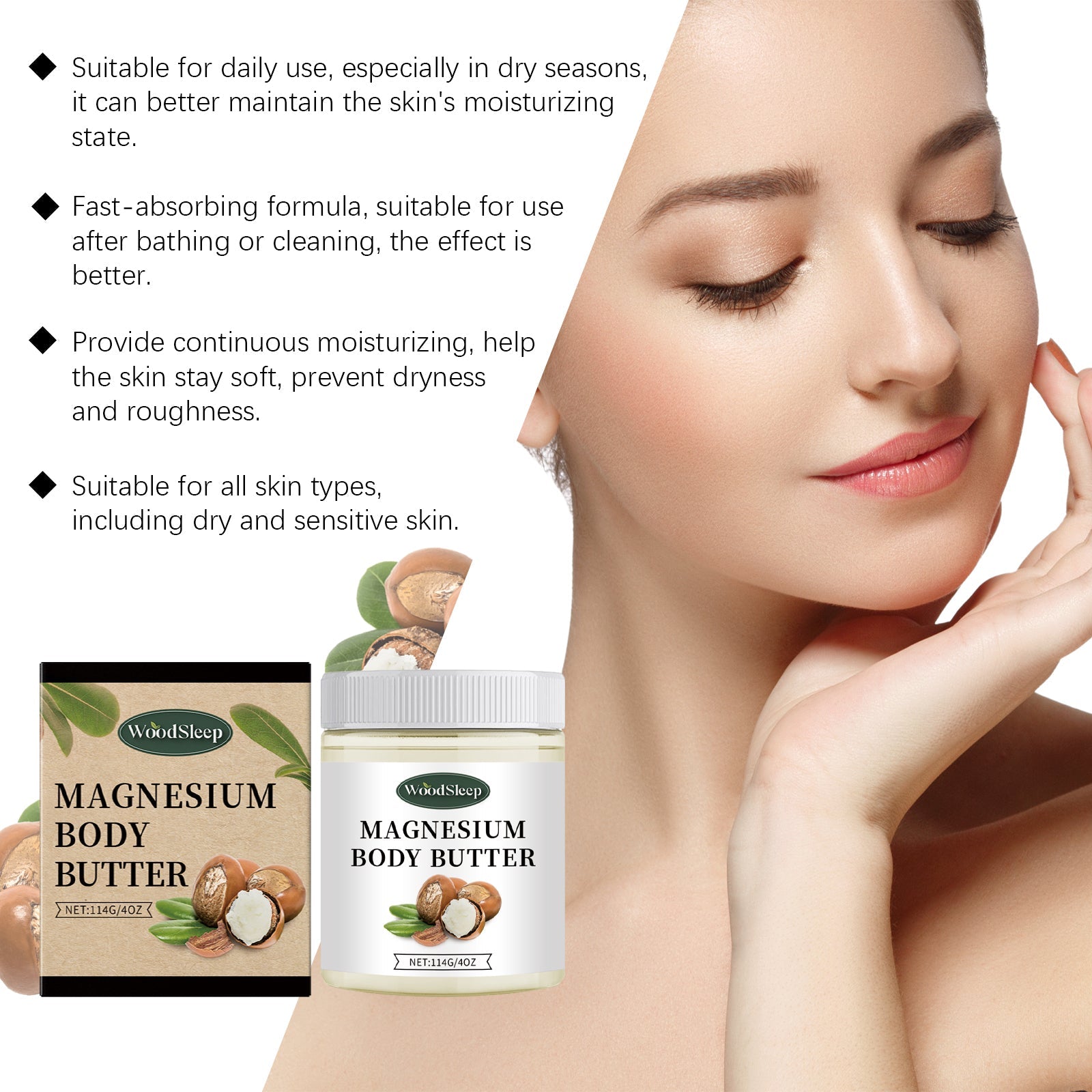 Body Moisturizing Cream Body Whey Free Non-Greasy Moisturizing All-Body Fragrance Autumn Cream - Korvel