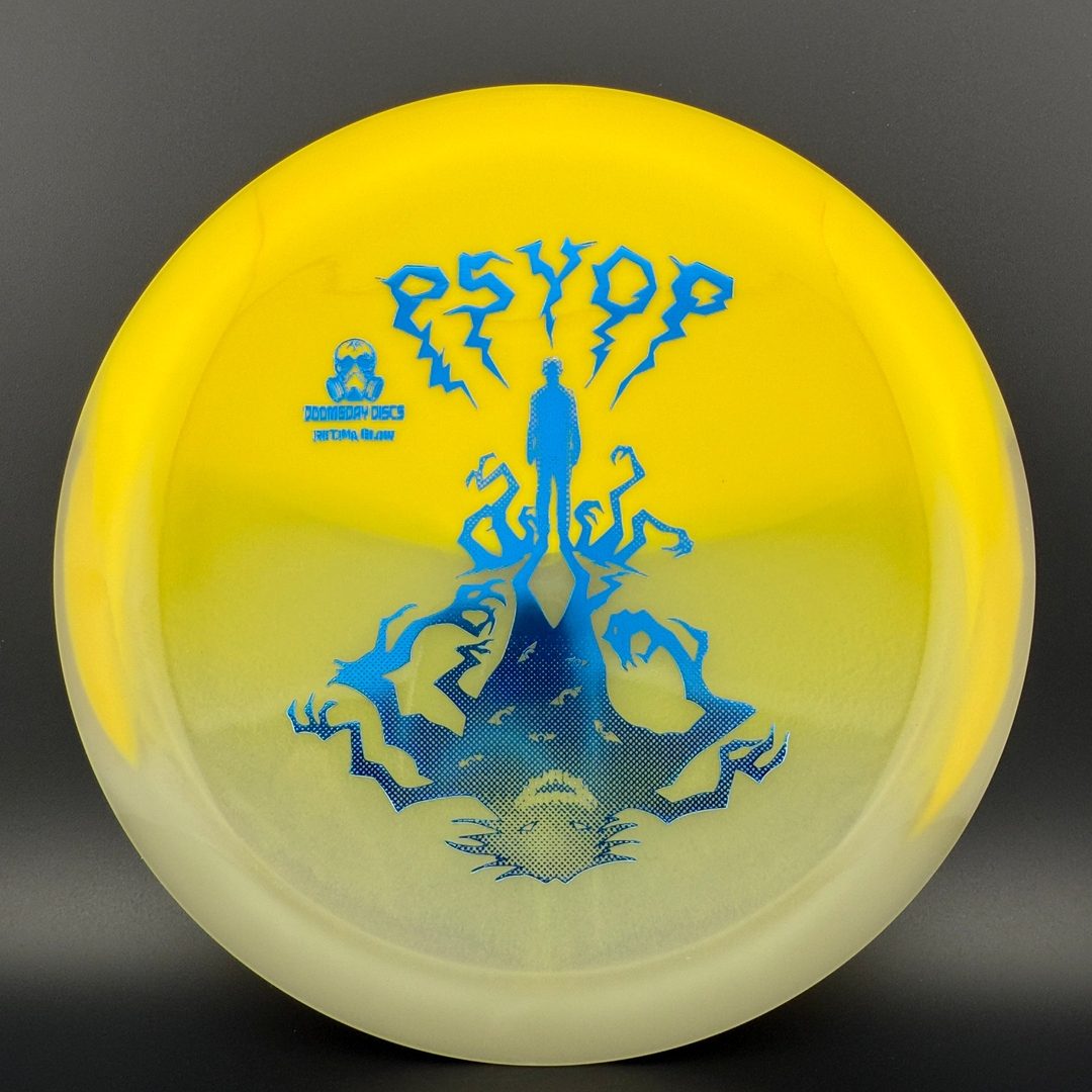 Glow Retina Psyop - Shadow Monster Disc Golf Driver