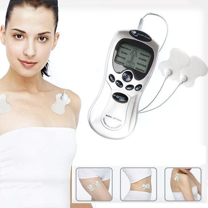 LCD Full Body Massager Tens Unit Acupuncture Electronic Digital Therapy Machine shoulder massager - Korvel