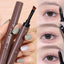 Waterproof Brown Grey Eyebrow Dyeing Cream Pencil Natural Lasting Non-smudge Setting Dye Eye Brow Pen with Brush Makeup Cosmetic - Korvel