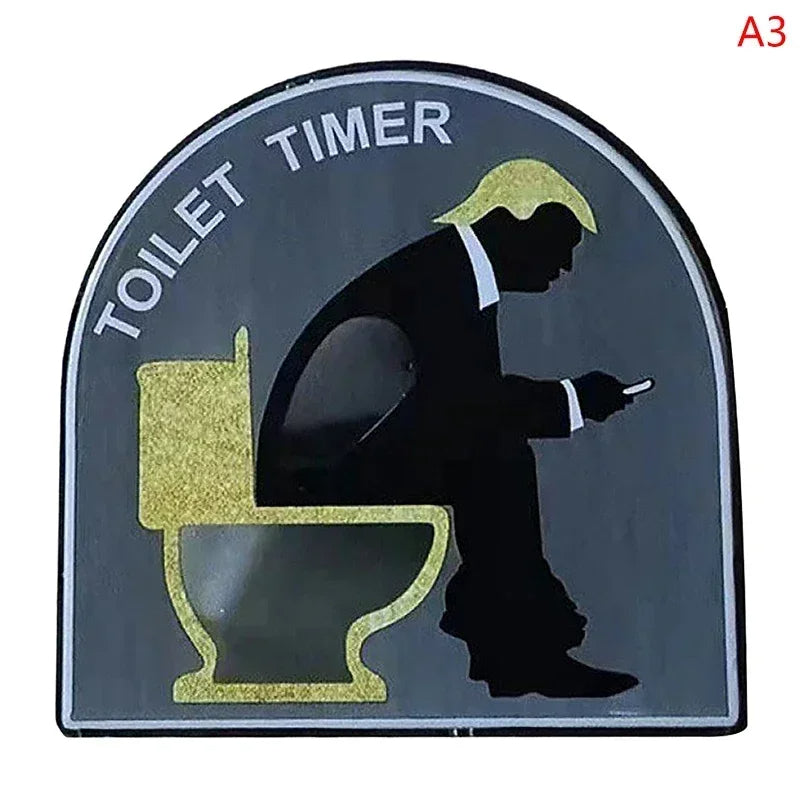 Time Out Stool Sand 5 Minute Restroom Clock Hourglass Valentine's Day Birthday Gift Creative Timers Kids Boyfriend Husband Gift - Korvel