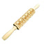 Wooden Rolling Pin Beechwood Laser Engraved Printed Rolling Pin Embossing Rolling Pin Christmas Flip Sugar Cookie Rolling Pin - Korvel