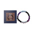 Purple Glass Bracelet, Glass Crystal Personality Fashion Decorative Clothing Accessories Hand Beaded Bracelet - Korvel