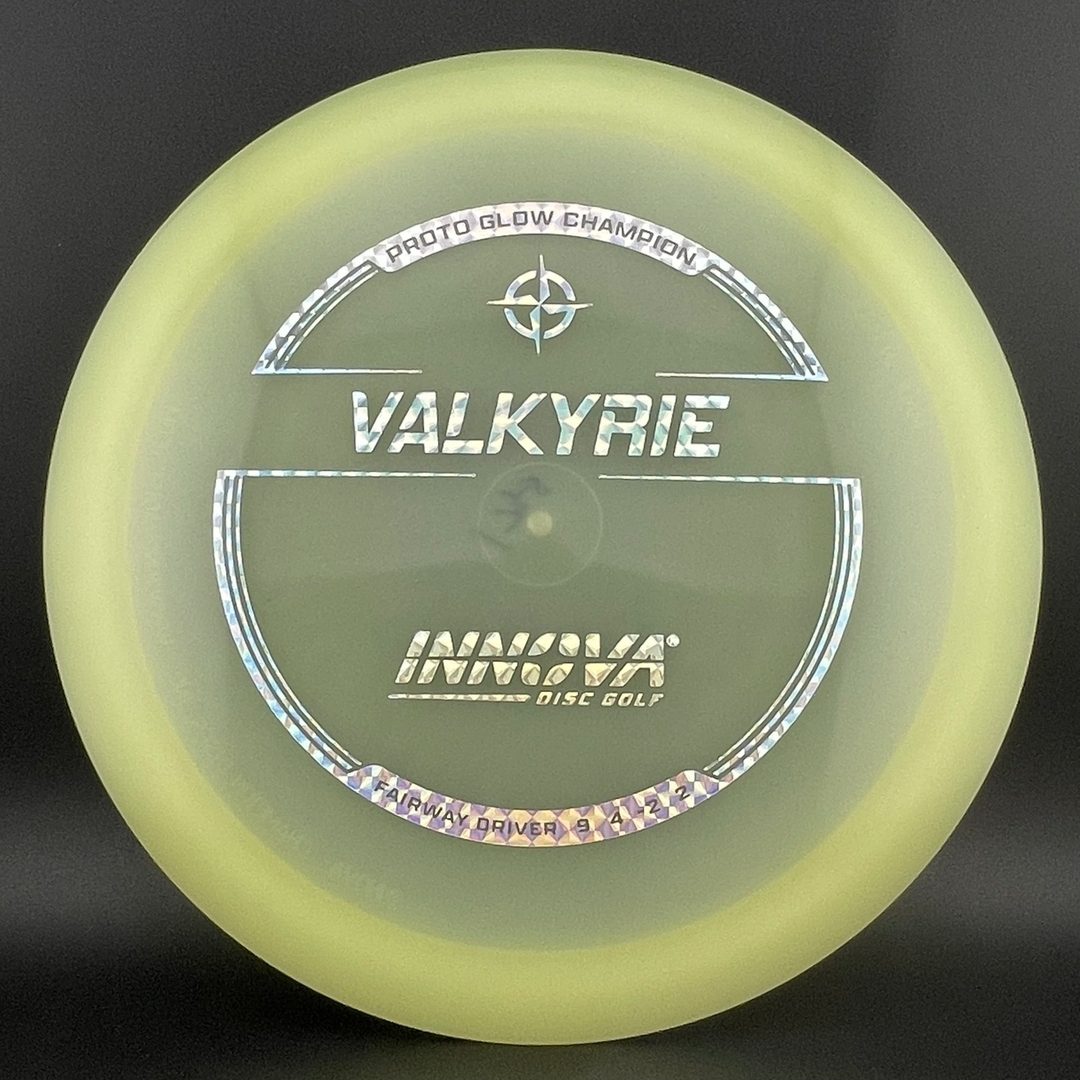 Proto Glow Champion Valkyrie Disc Golf Driver