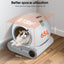 Caja de arena automática inteligente para gatos con control WiFi