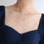 Collier Croisé Hip-Hop en Diamant Premium en Acier Titane