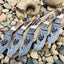 Premium 10" Damascus Steel Hunting Knife with Antler Handle & Leather Sheath - Korvel