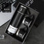 A cup of three-lid thermos cup portable fashion gift box set stainless steel cup - Korvel