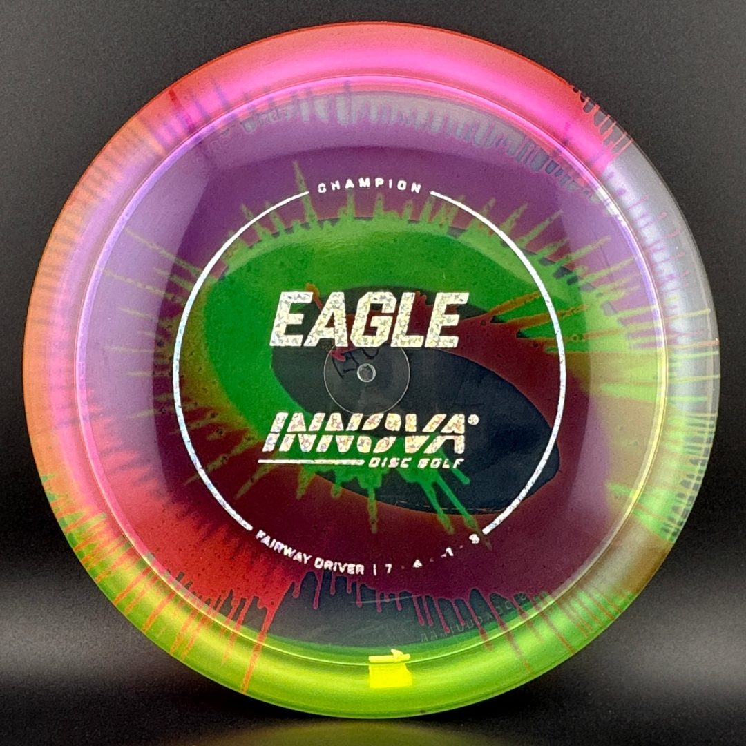 I-Dye Champion Eagle Disc Golf Driver