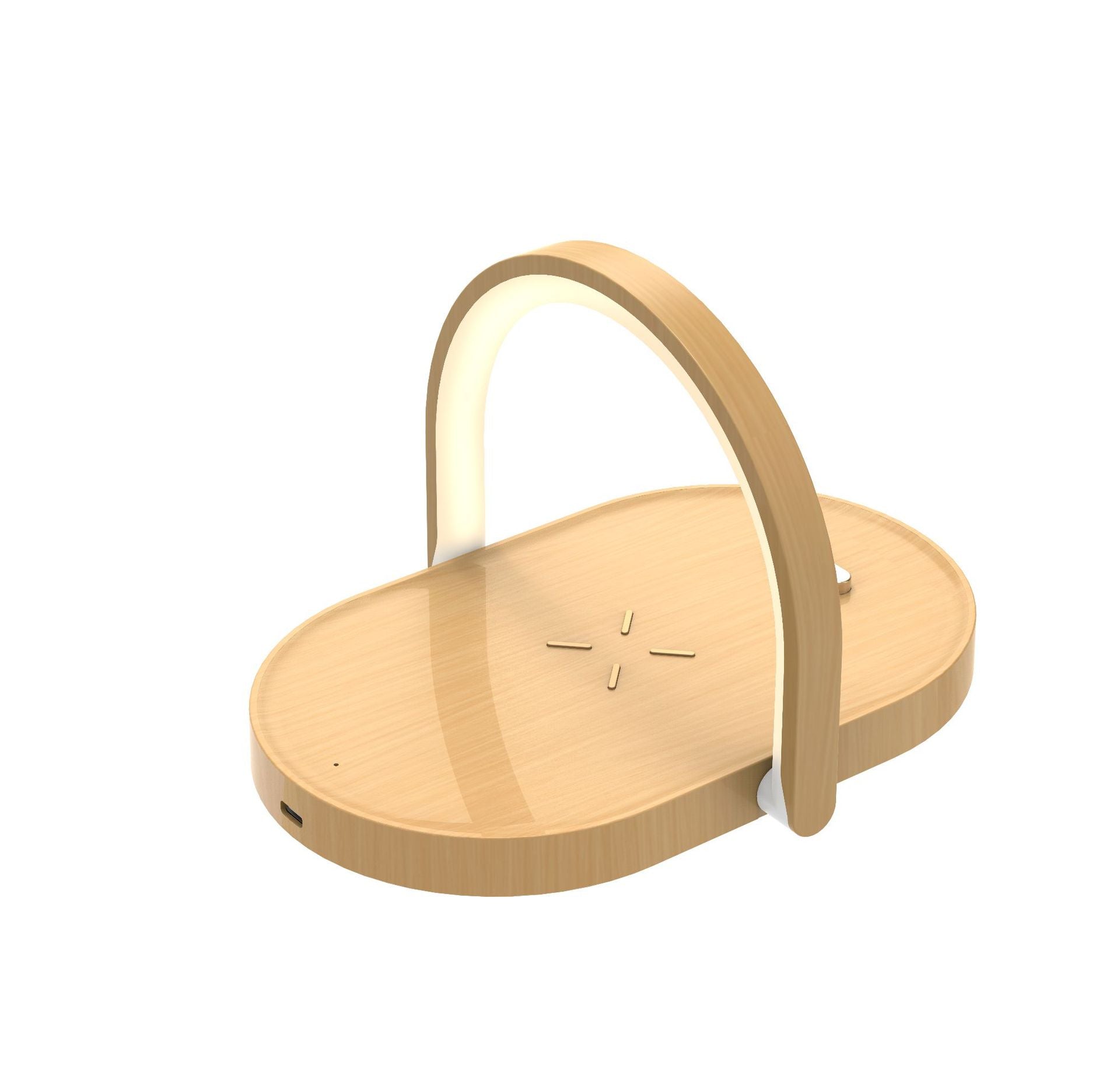 15W mobile phone wireless charger wireless charger multi-function wireless charger bedside lamp wireless charger night light - Korvel