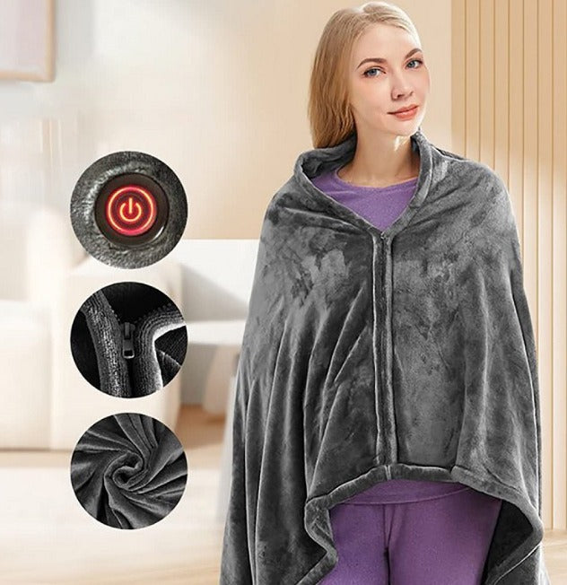 Smart USB Electric Heating Blanket for Cozy Comfort