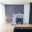 Toddler Pirate Ship Slide Set with Basketball Hoop