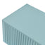 Modern Tiffany Blue Shoe Storage Bench with Cushions