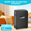 High Security Low Noise Cross Cut Paper Shredder