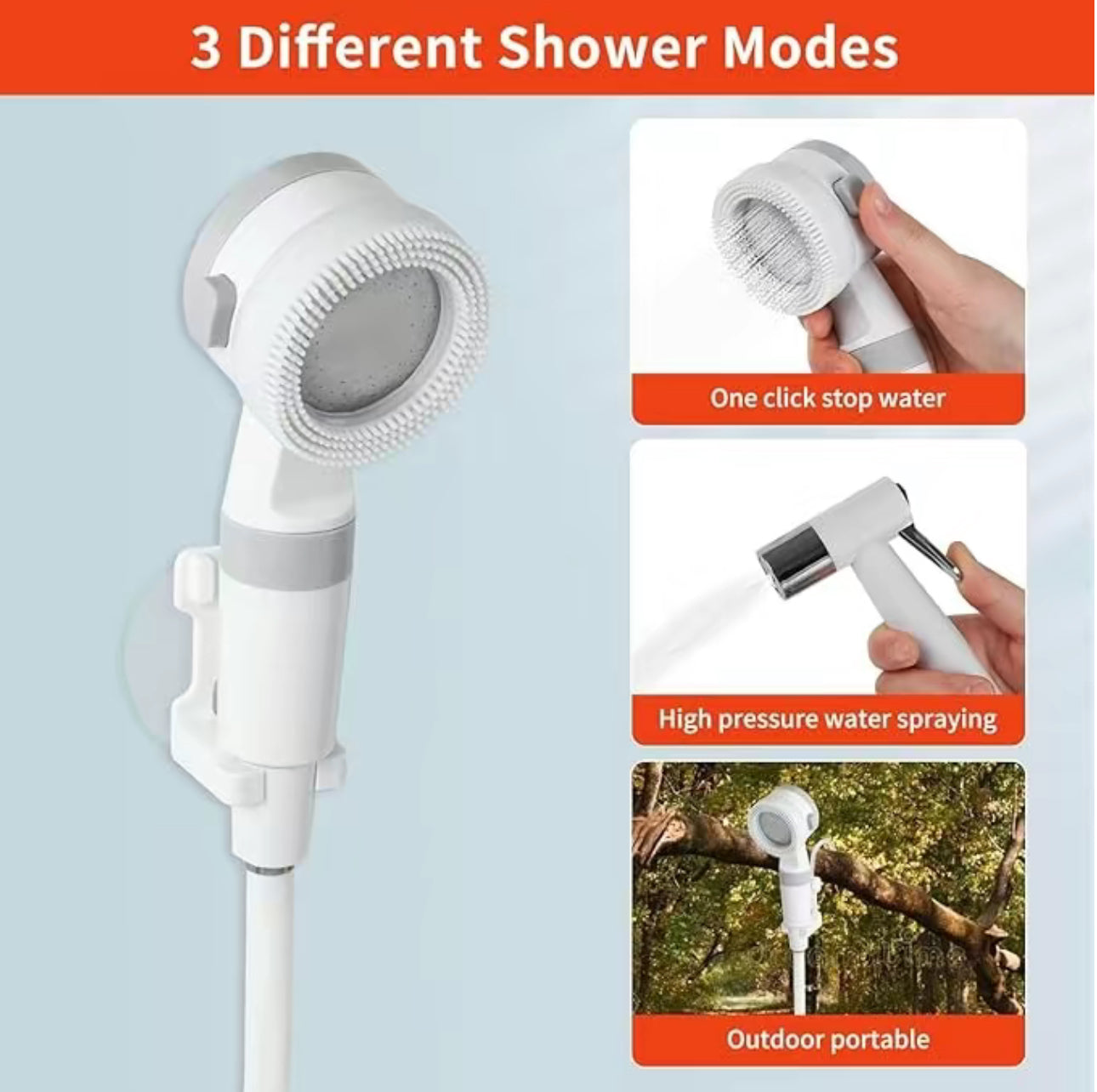 TravelWash Portable Shower - Korvel