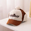 Gorra de béisbol de corduroy cálido para niños con protección para las orejas
