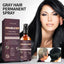 Black Hair Spray, Nourishes Black Hair And Covers White Hair Soft Natural Glossy Hair Spray - Korvel