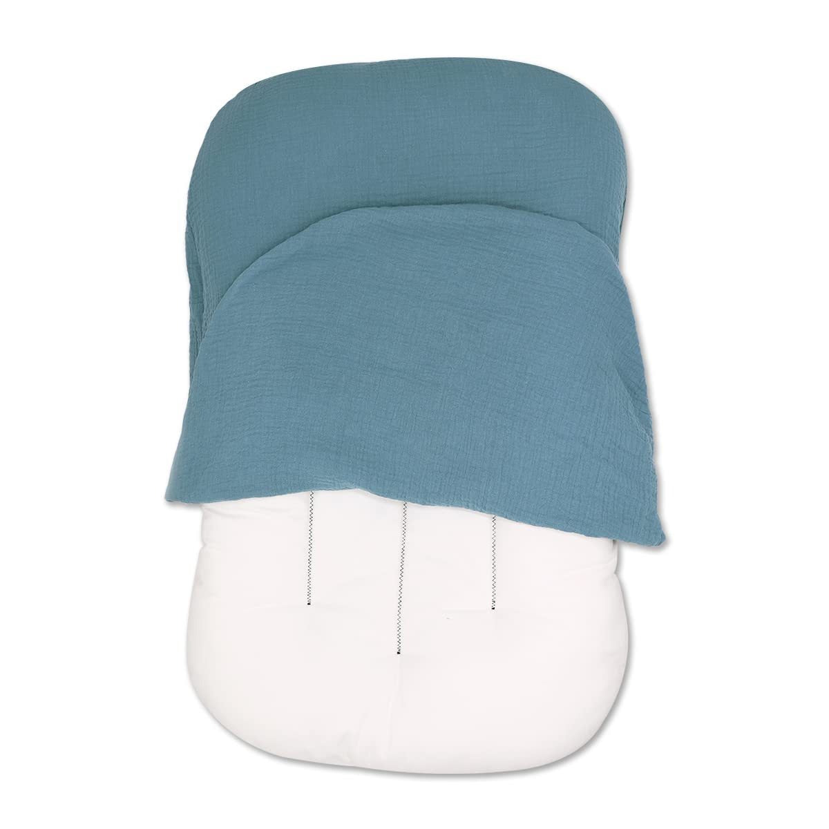 Housse en coton biologique pour chaise longue pour bébé