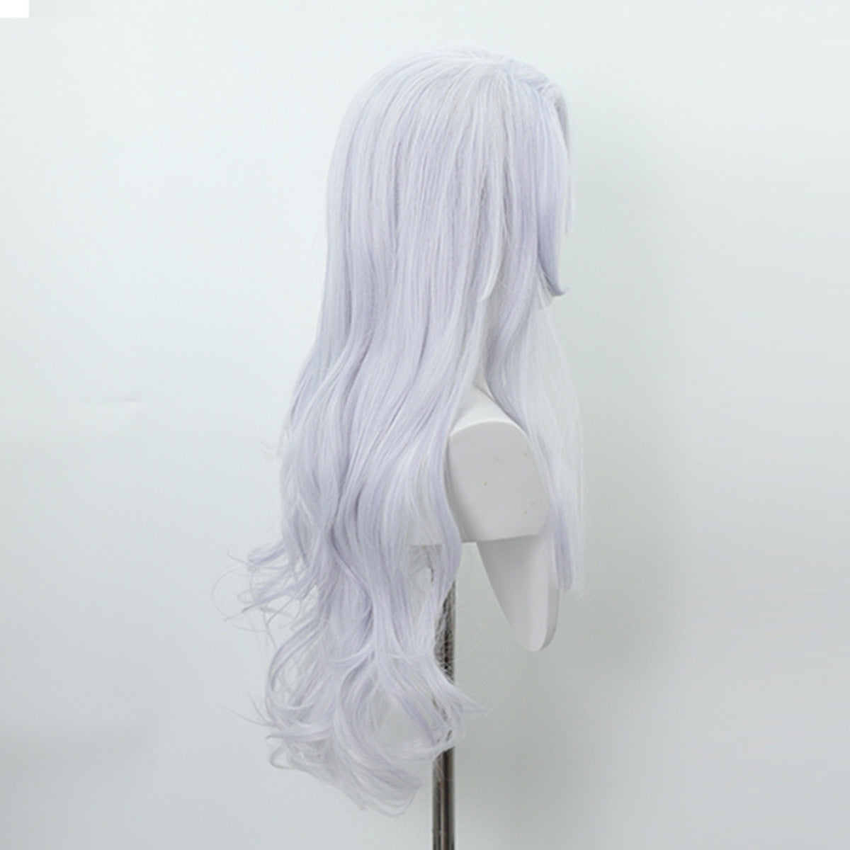 Anime Wig Spell Battle: Gojo Satoru Female Body Transformation, Long Curly Hair Cosplay, Chemical Fiber Wig Headset - Korvel