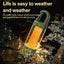 Multi functional outdoor camping light, portable strong light flashlight, rechargeable mini retro camping atmosphere light - Korvel