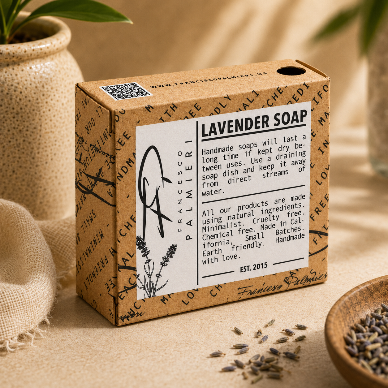 Jabón de Barra Lavender Bliss - Lujo Artesanal