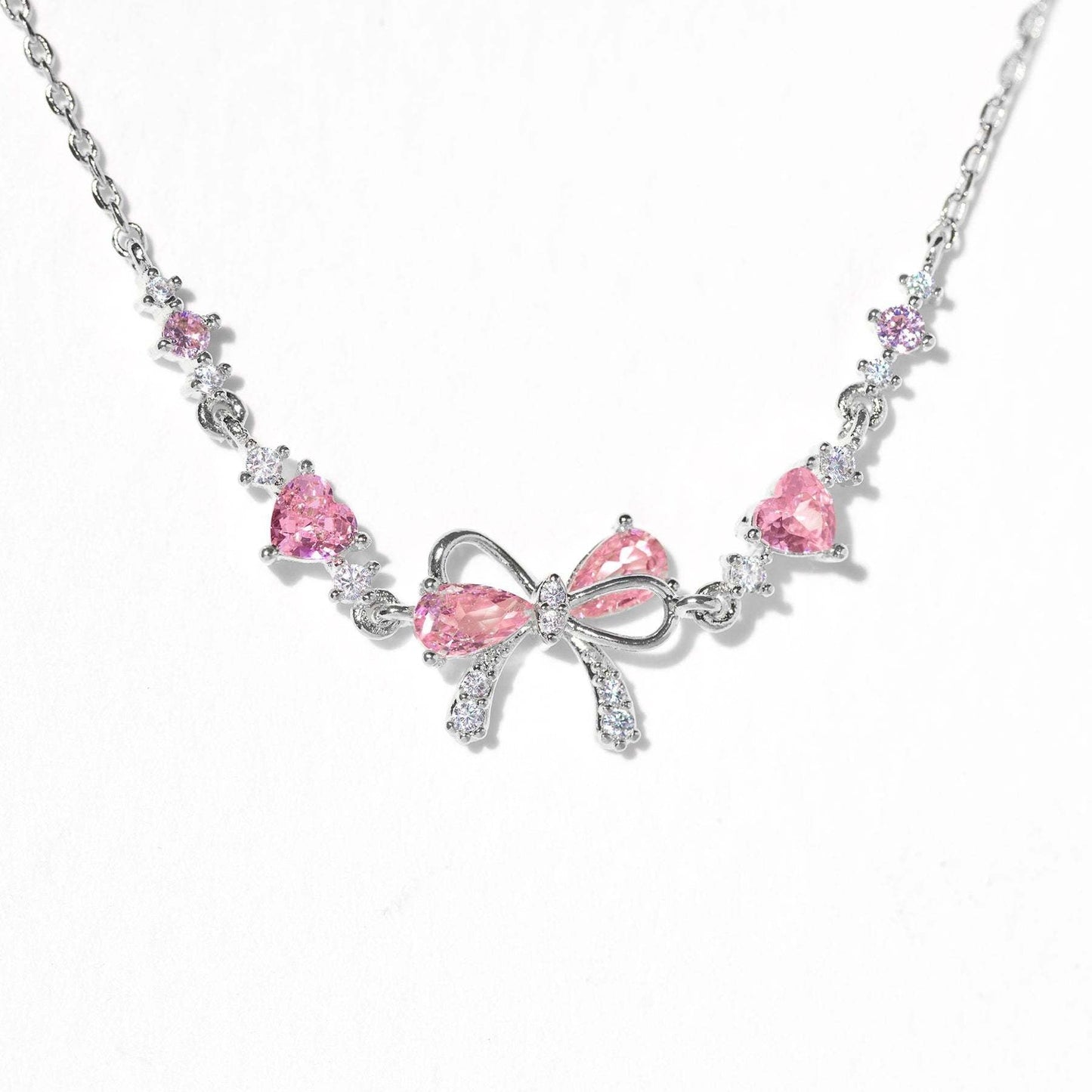 Ins Style Cute Sweet Bracelet Love Zircon Butterfly Festival Bracelet Women's Valentine's Day Gift Jewelry - Korvel