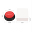 Dog Talking Button Pet Communication Key Sound Maker Cat Bell Toy Supplies Voice Recording Training Device - Korvel