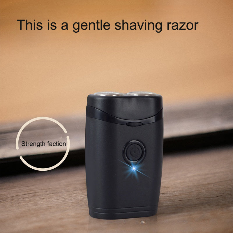Portable men's dual head electric shaver shaver shaving device - Korvel