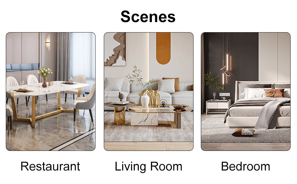 Premium Faux Leather Cushioned Dining Chairs with Metal Legs