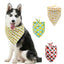 Bandana pour chien en coton premium style fruit
