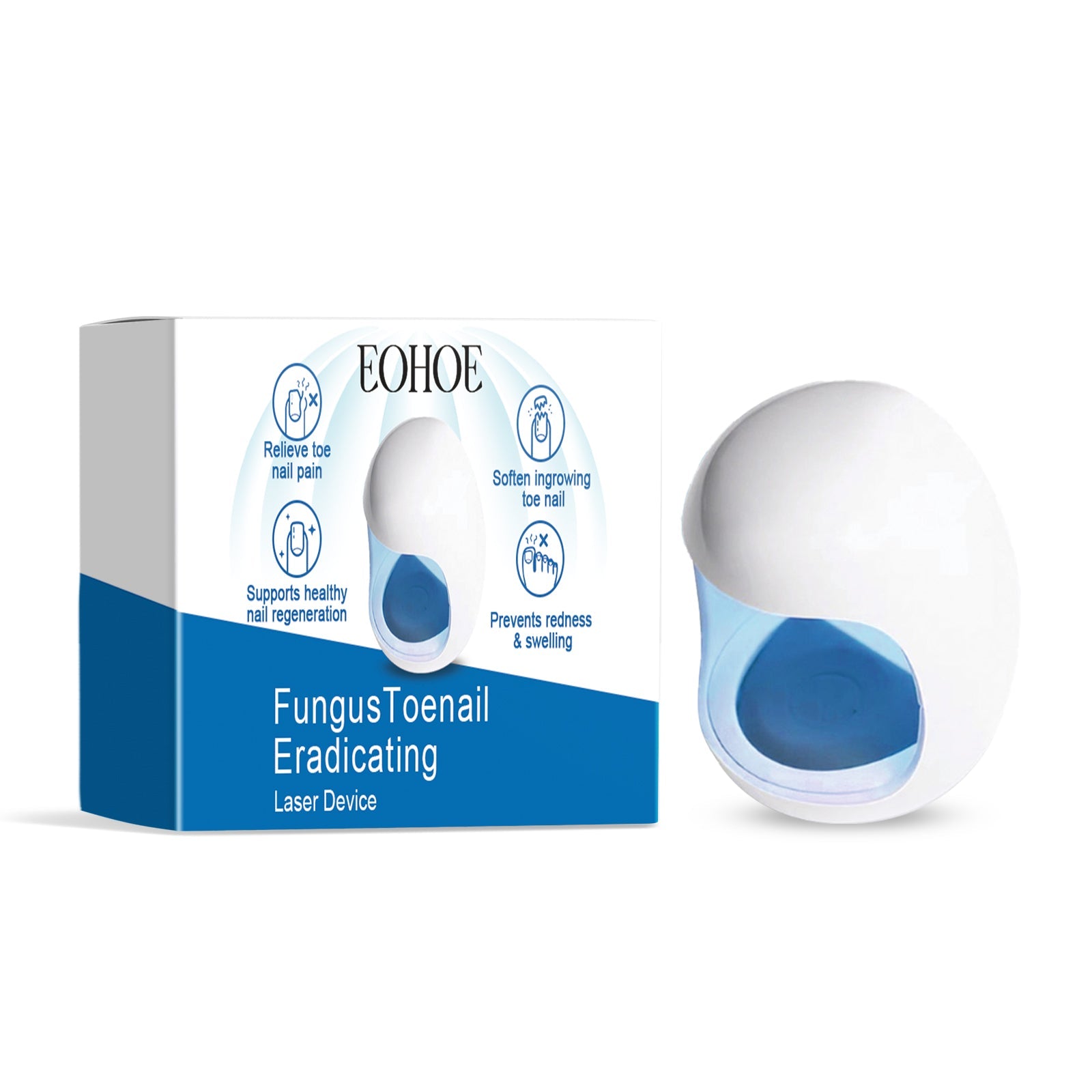 Toenail Care Hand Nail Cleaning Care Strong Gentle Repair Damaged Nails Care Device - Korvel
