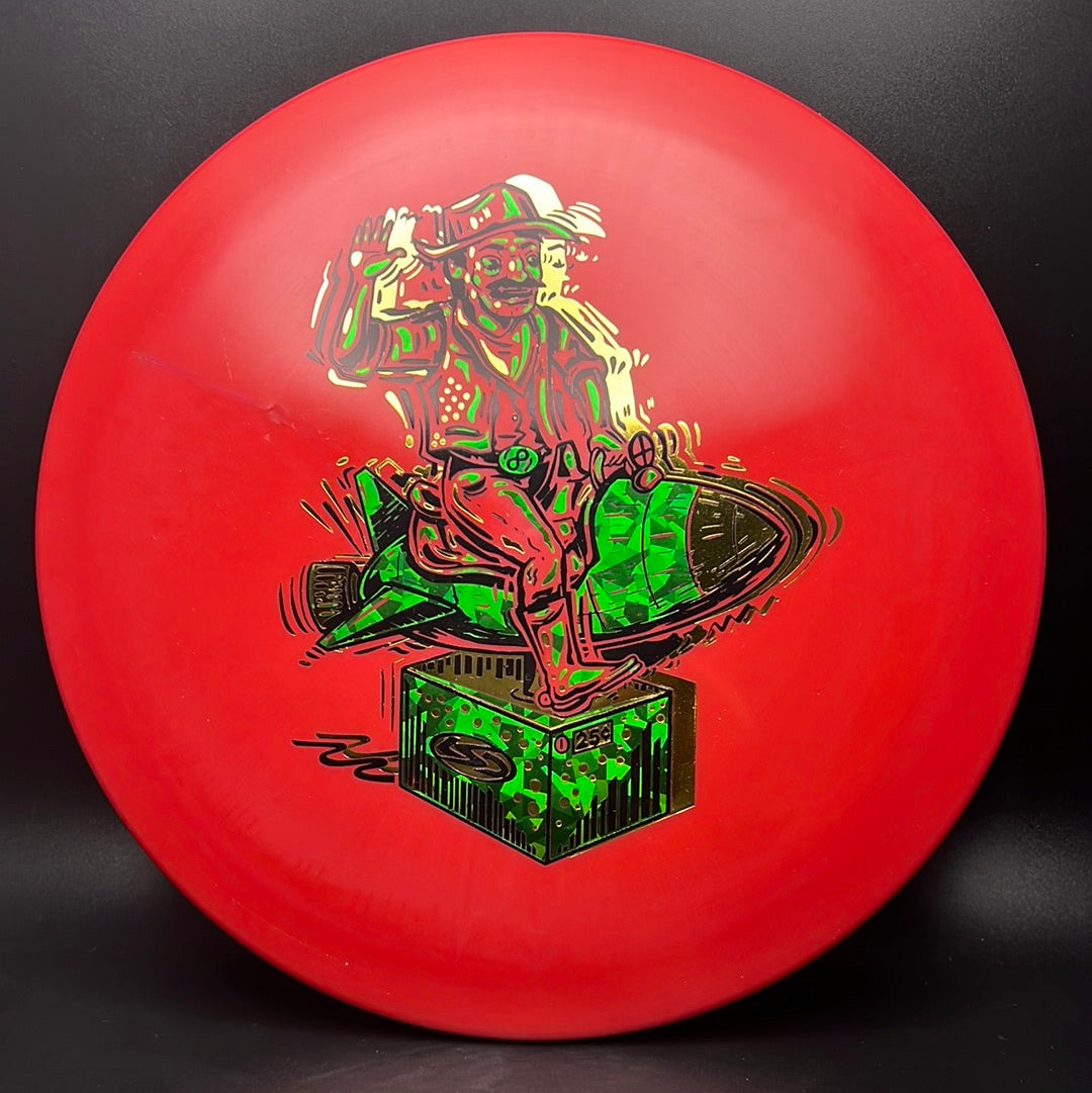Alpha Lariat - Ride Em Rocket Cowboy Triple Foil Disc